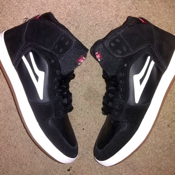 Lakai Telford High Black/Red / Skateboarding / Nike SB Dunks / 10 - Picture 1 of 4
